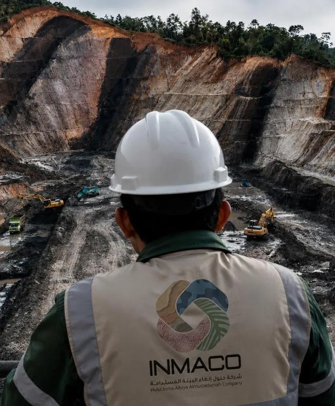 فريق INMACO في موقع العمل